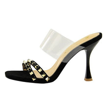 Load image into Gallery viewer, Heels Sandals Red