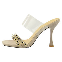Load image into Gallery viewer, Heels Sandals Red