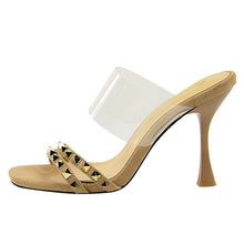 Load image into Gallery viewer, Heels Sandals Red